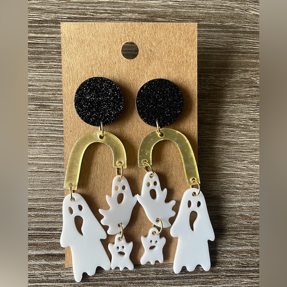 Anthropologie Jewelry - Halloween drop earrings